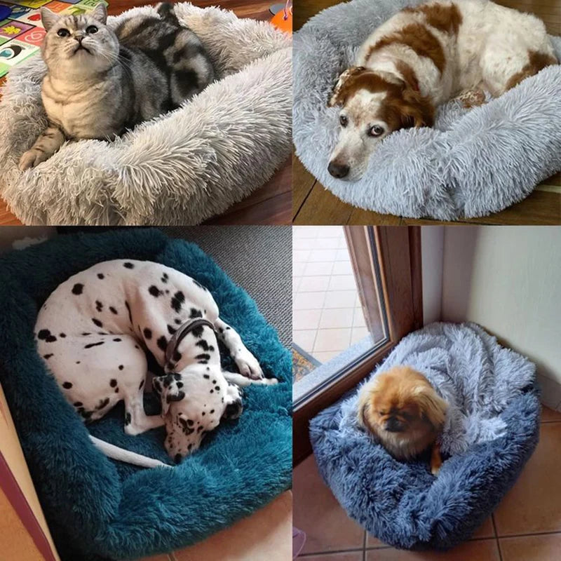 Rectangle Plush Pet Bed